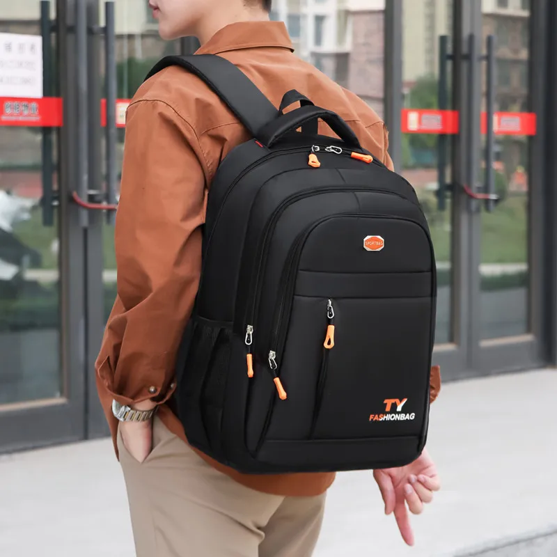 New Travel Backpack Large Capacity Casual Laptop Backpack Fashion Lightweight Outdoor Leisure Travel Business Student Backpack