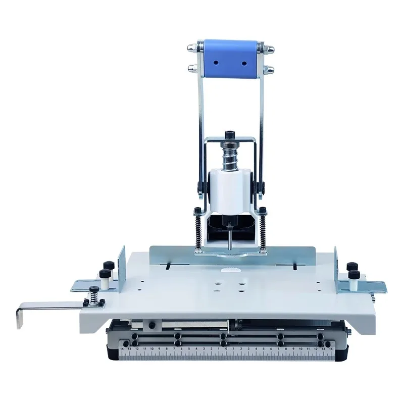 Mobile Platform Heavy Duty Manual Punch Machine-Single-Hole Puncher for Binders