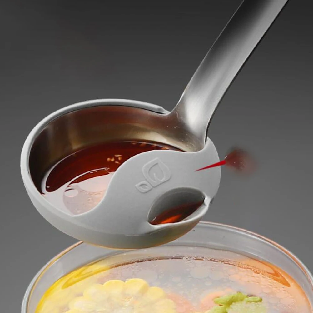 

2 Pcs Grease Separator Soup Oil Splatter Guard for Stove Top Strainer Clip On Can