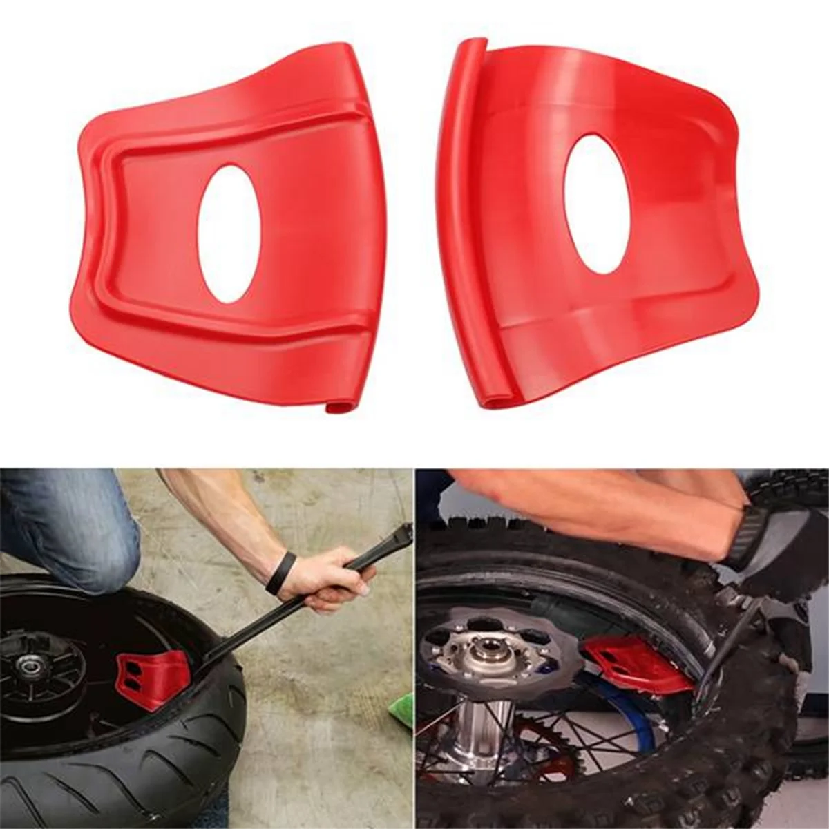 3pair Rim Protectors Rim Shields Guards Wheel Tire Installation Tool for Car ATV Quad