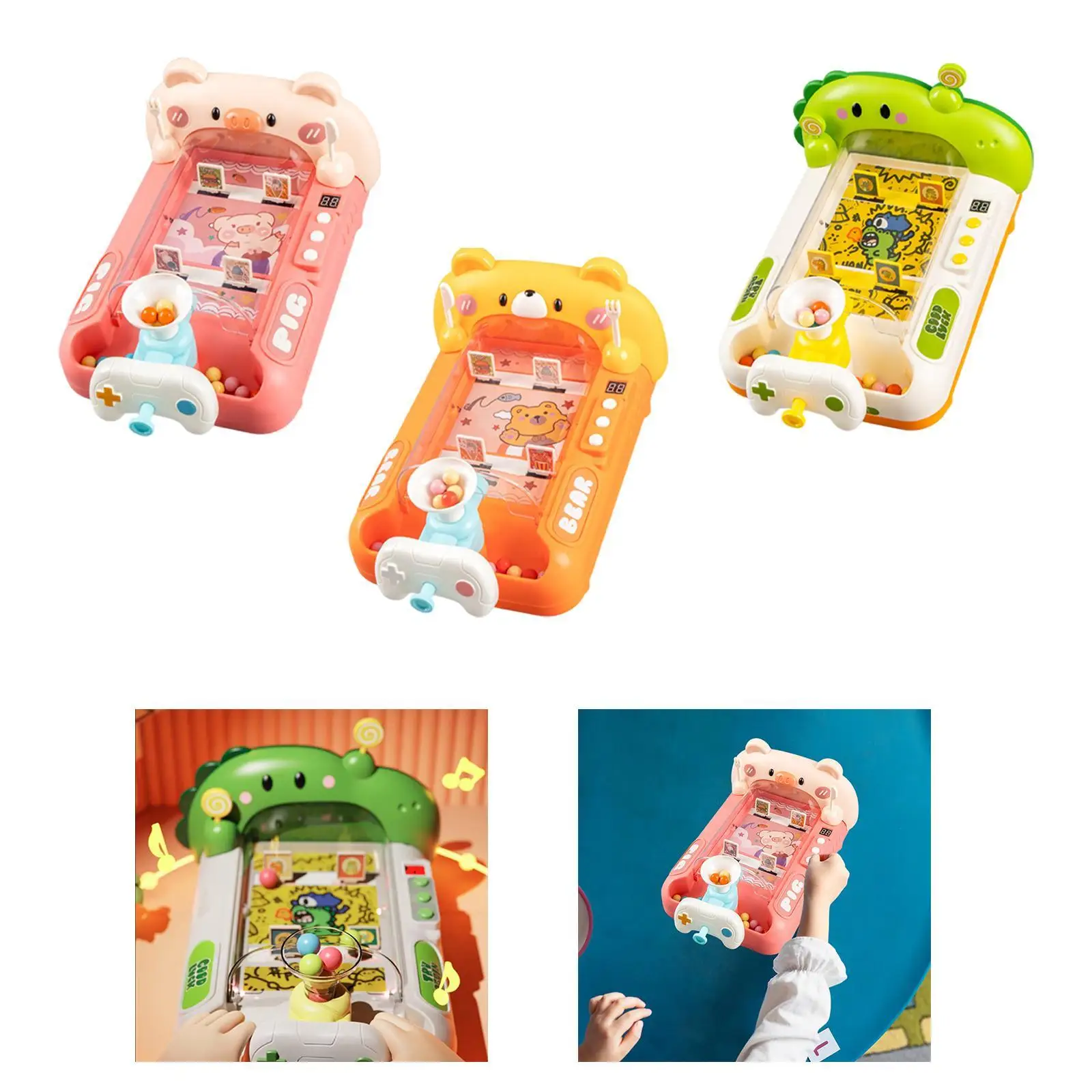 

Детская настольная игра-пинбол для развития когнитивных способностей и тренировки мозга, мультяшный игровой набор для детского сада, игрушка-награда для детей от 3 лет