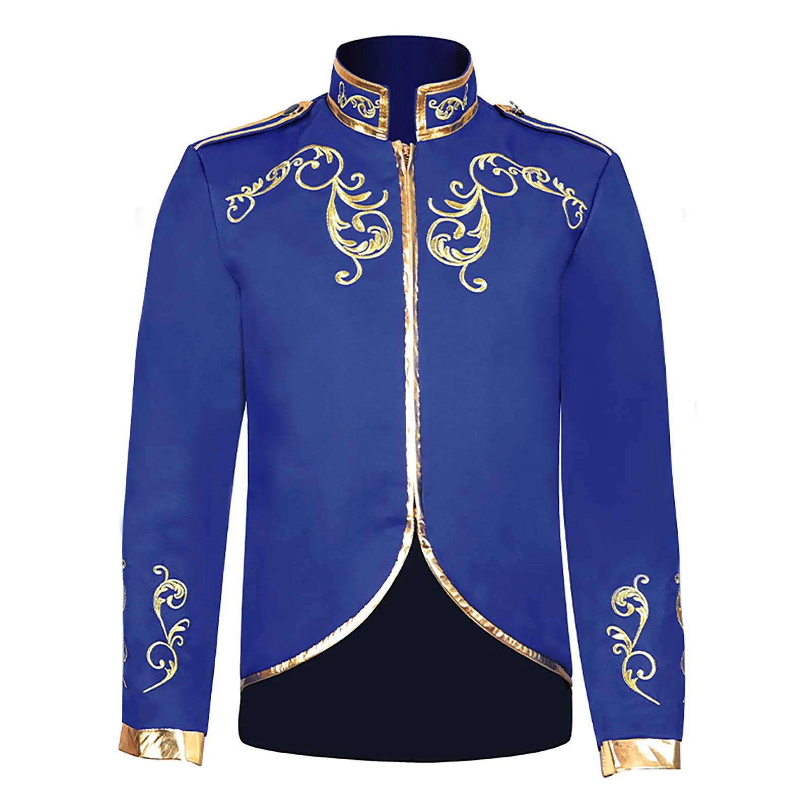 

Mens Western Royal Prince Cosplay Costume School Graduation Ball Senior Prom Dance Show Stage Performance Theme Party Outfit