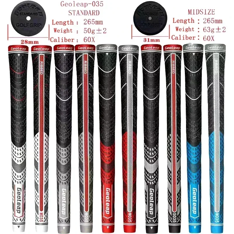 10Pcs/Bag Geoleap Golf Club Grip Cotton Yarn Golf Grips,Golf Irons Grips Golf Club Wood Grip Standard /Midsize