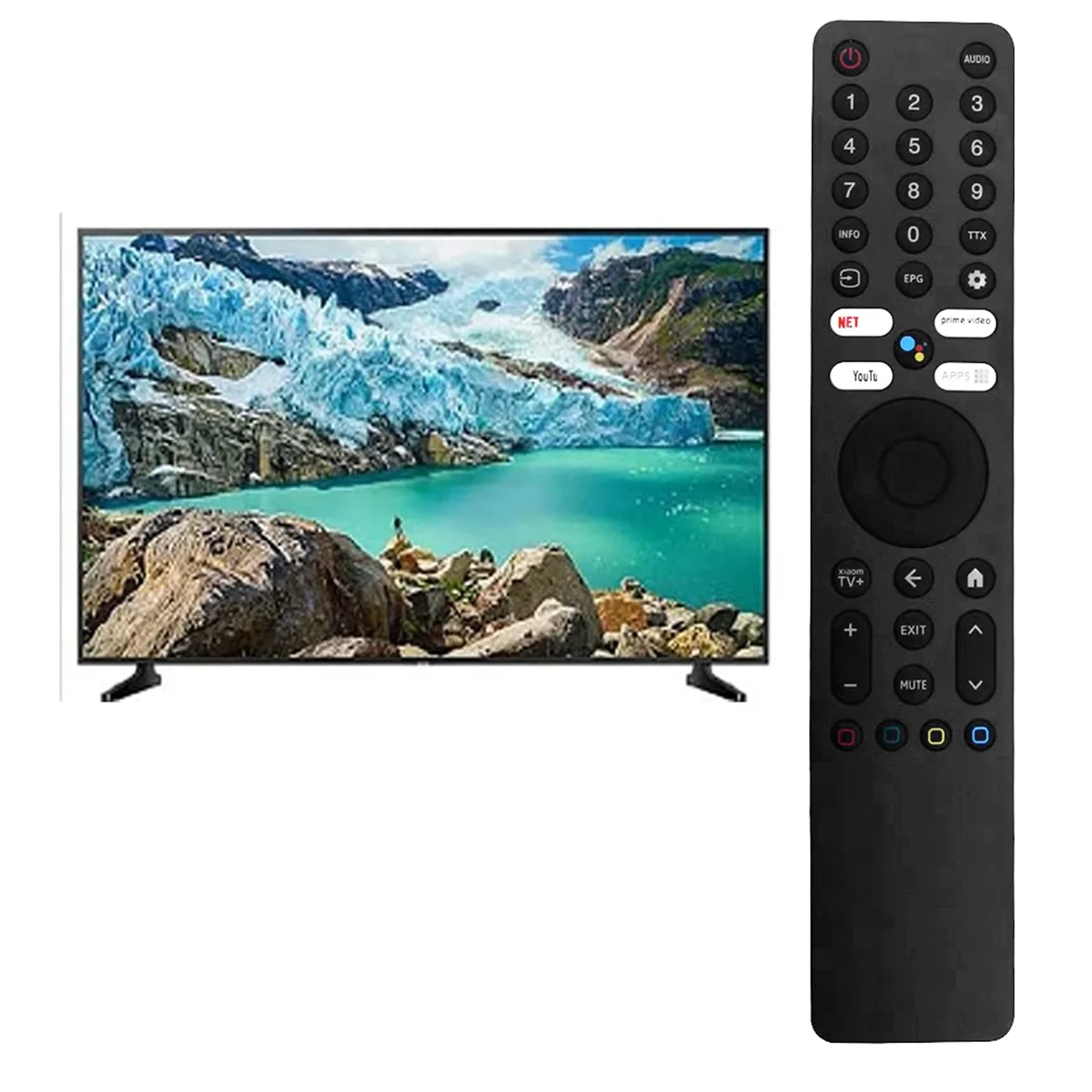 Nouvelle télécommande TV vocale XMRM-ML pour Xiaomi Android TV pour Xiaomi TV A Pro 43/55/65/75 pouces pour Xiaomi TV A 43/50/55/65In