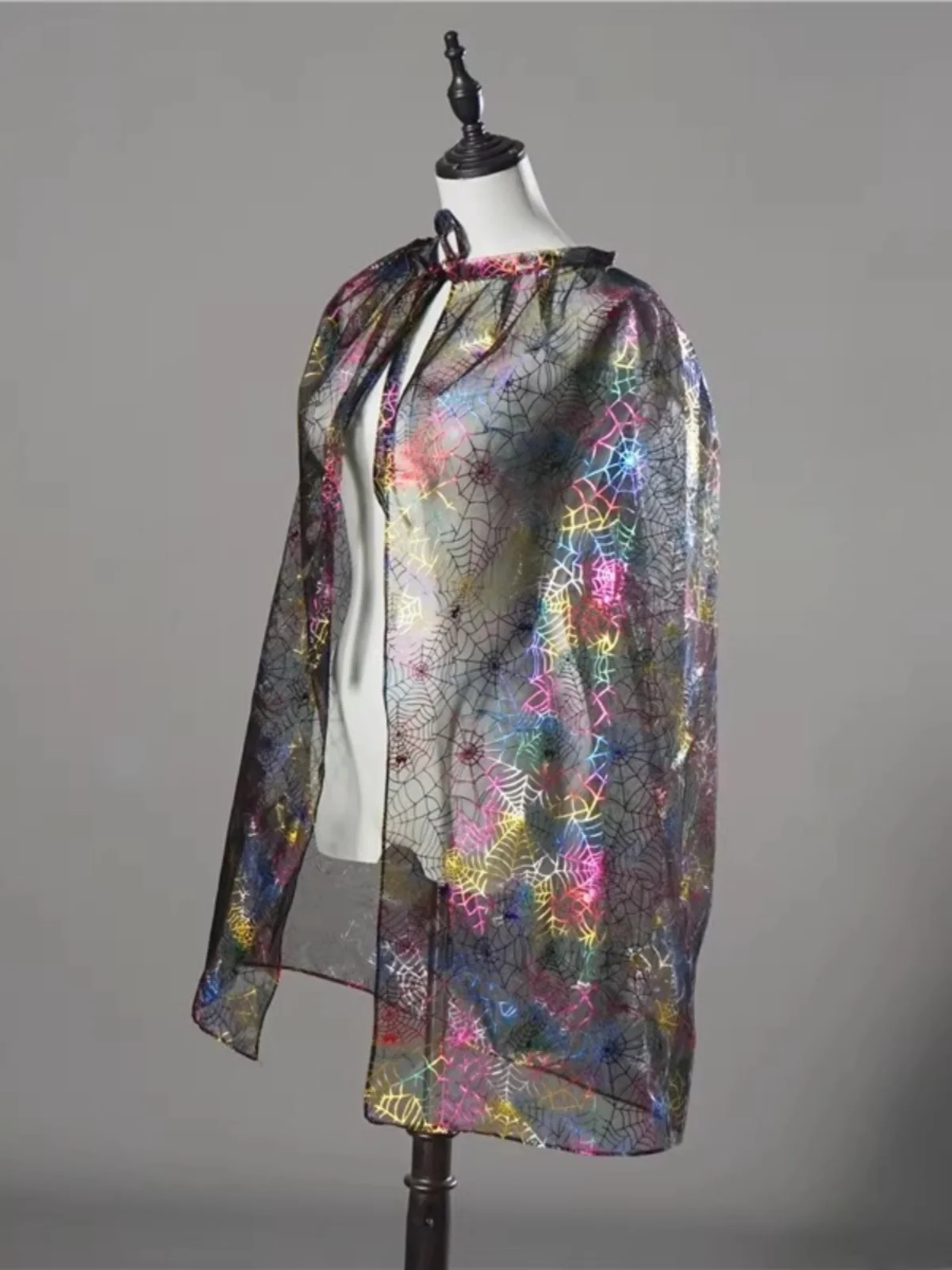 

ort Halloween Spider Sle Faionable универсальное простое дизайнерское женское пальто из полиэстера без кепки для празднования дня