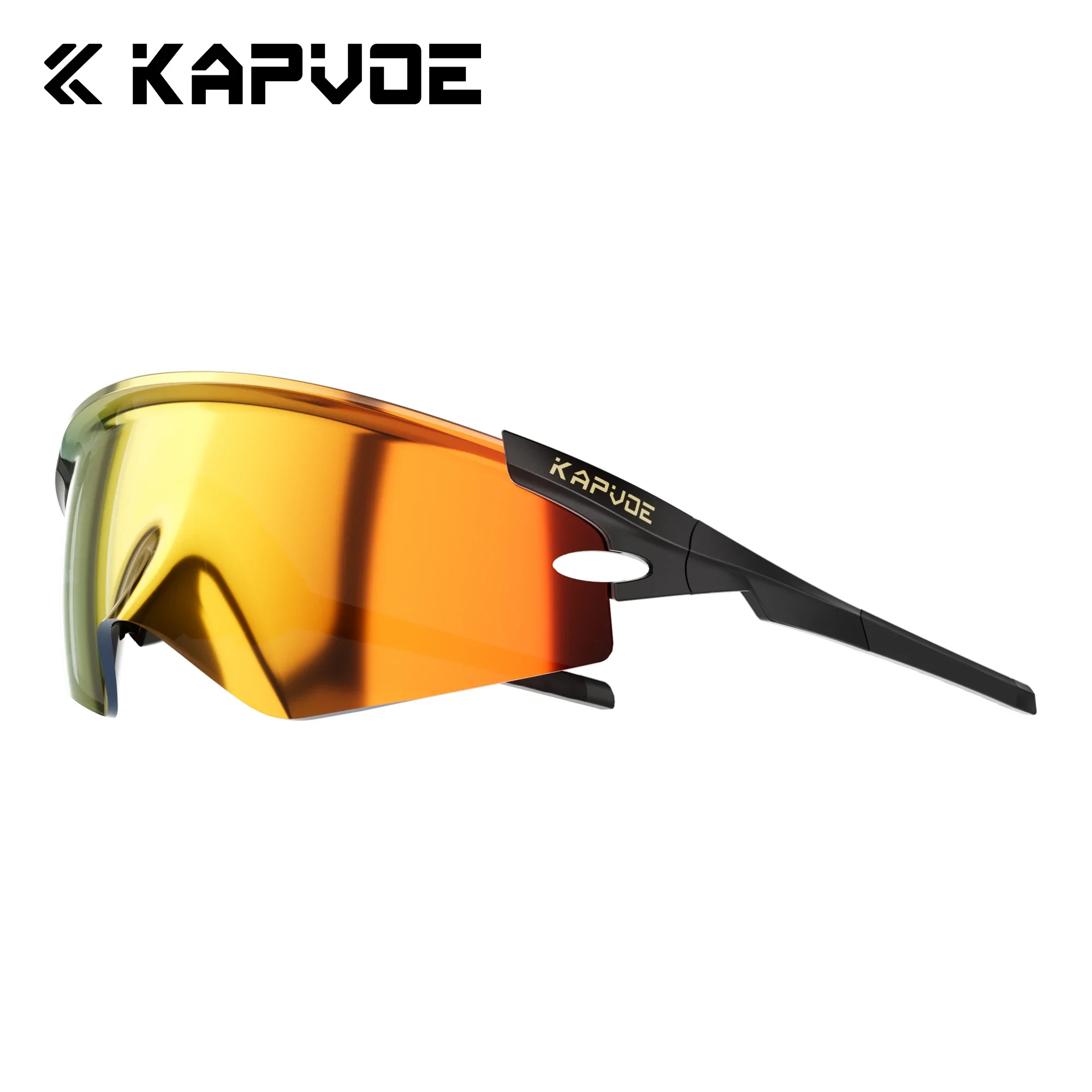

Kapvoe New Outdoor Sports Sunglasses Road MTB Bike Mountain Bicycle Glasses Riding Goggle Eyewear for Man Women Cycling Glasses