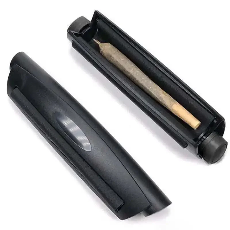 110mm Black Manual Cigarette Rolling Machine Tobacco Herb Roller Cone Portable Hand Making Tool Smoking Accessories