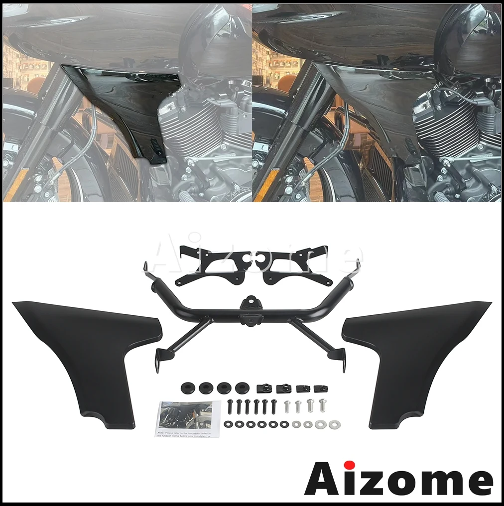 

Motorcycle Accessories Fairing Side Panels Holder Support Mount Kit For Harley Touring CVO Road Glide ST FLTRXSE FLTRXSTSE 23-24