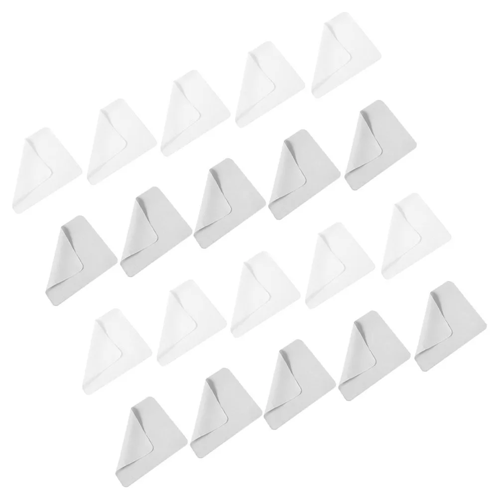 

20Pcs Eyeglass Cleaning Cloths Microfiber Non-Scratch Lens Wipes for Glasses Smartphone Camera Screen Portable Reusable Soft