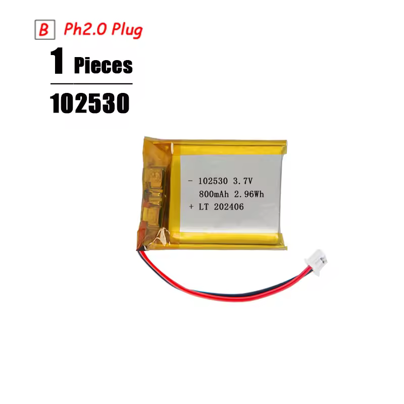 3.7V Lipo Battery Ph2.0 Plug Rechargeable Lithium Battery 3.7V For PS4 Humidifiers GPS Navigation  Bluetooth Speaker MP3 MP4 - Image 22