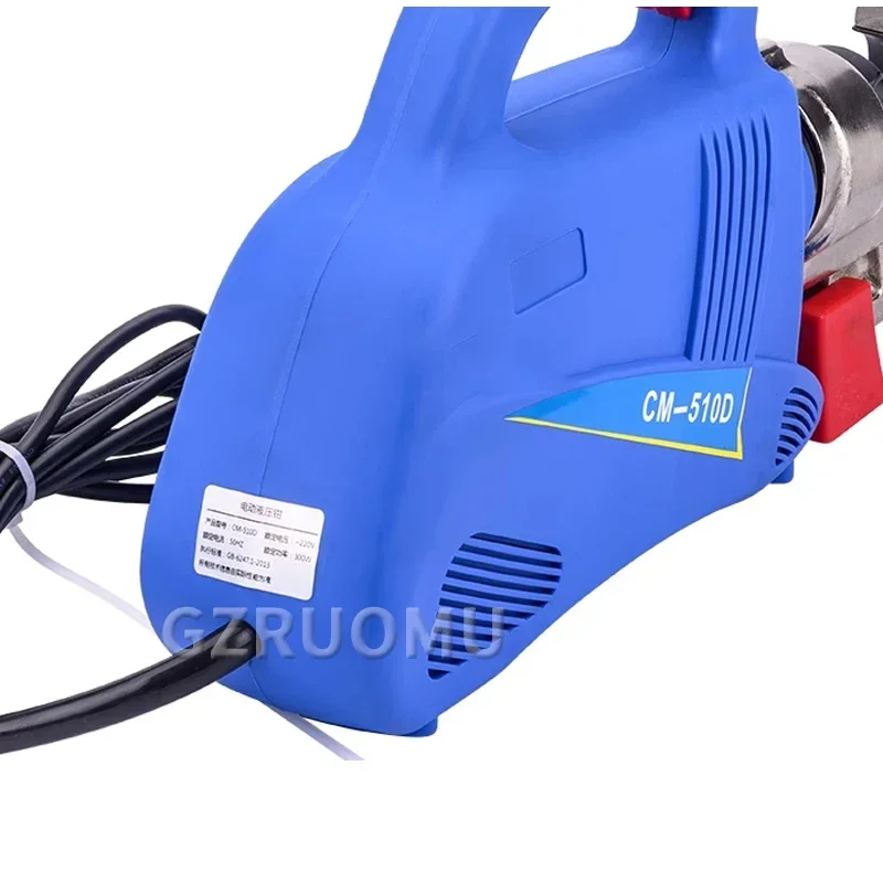

CM-510D Electric Hydraulic Crimping Pliers Rechargeable Hydraulic Pliers Battery Electric Power Cable Crimping Tool 10-400mm²