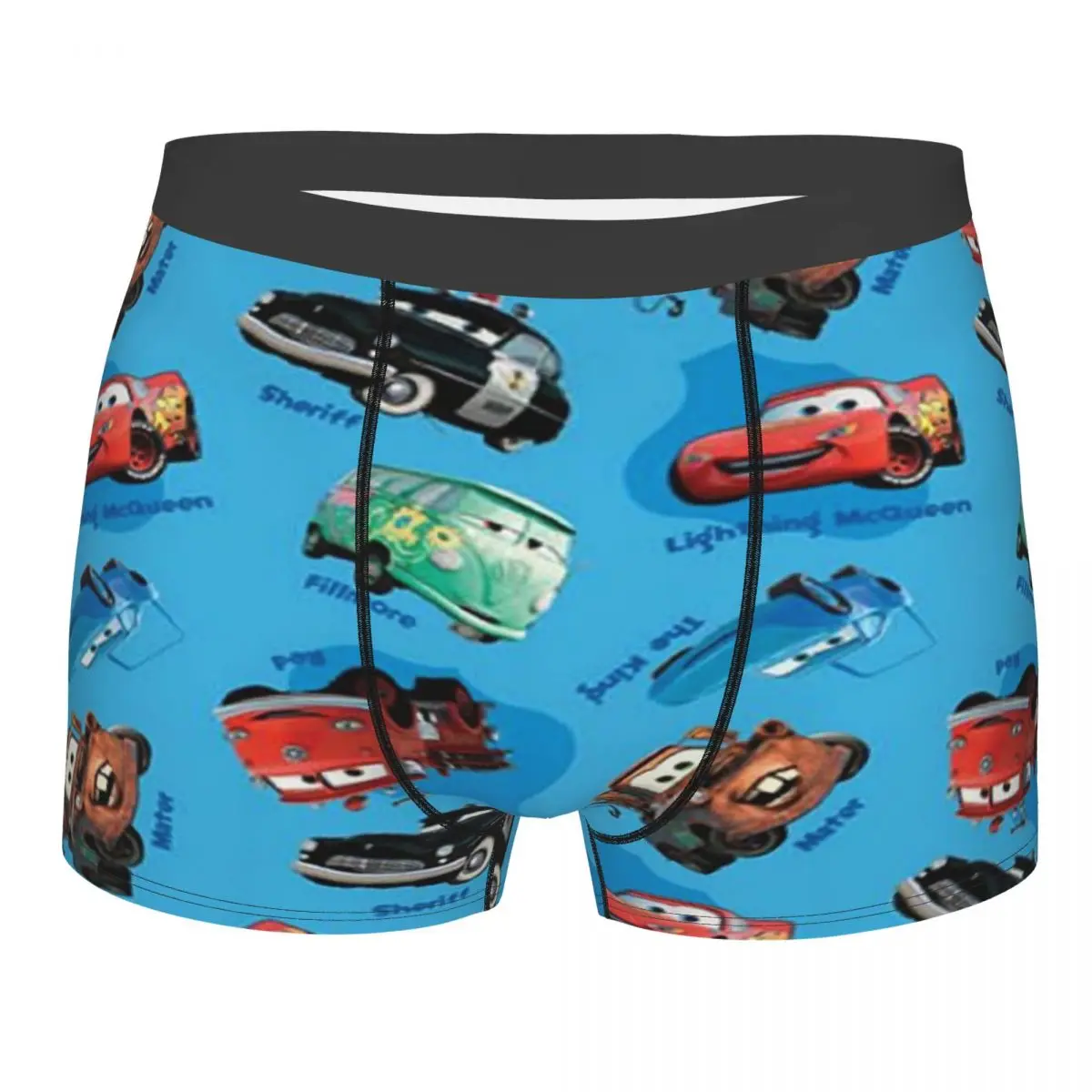 

Мужские трусы-боксеры с принтом «Молния МакКуин», дышащие, с индивидуальным дизайном