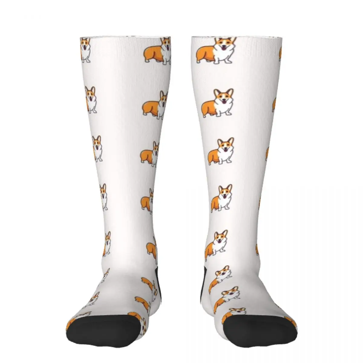 

Cute Pembroke Corgi Socks japanese fashion christmas gifts Sports Socks For Women Men's