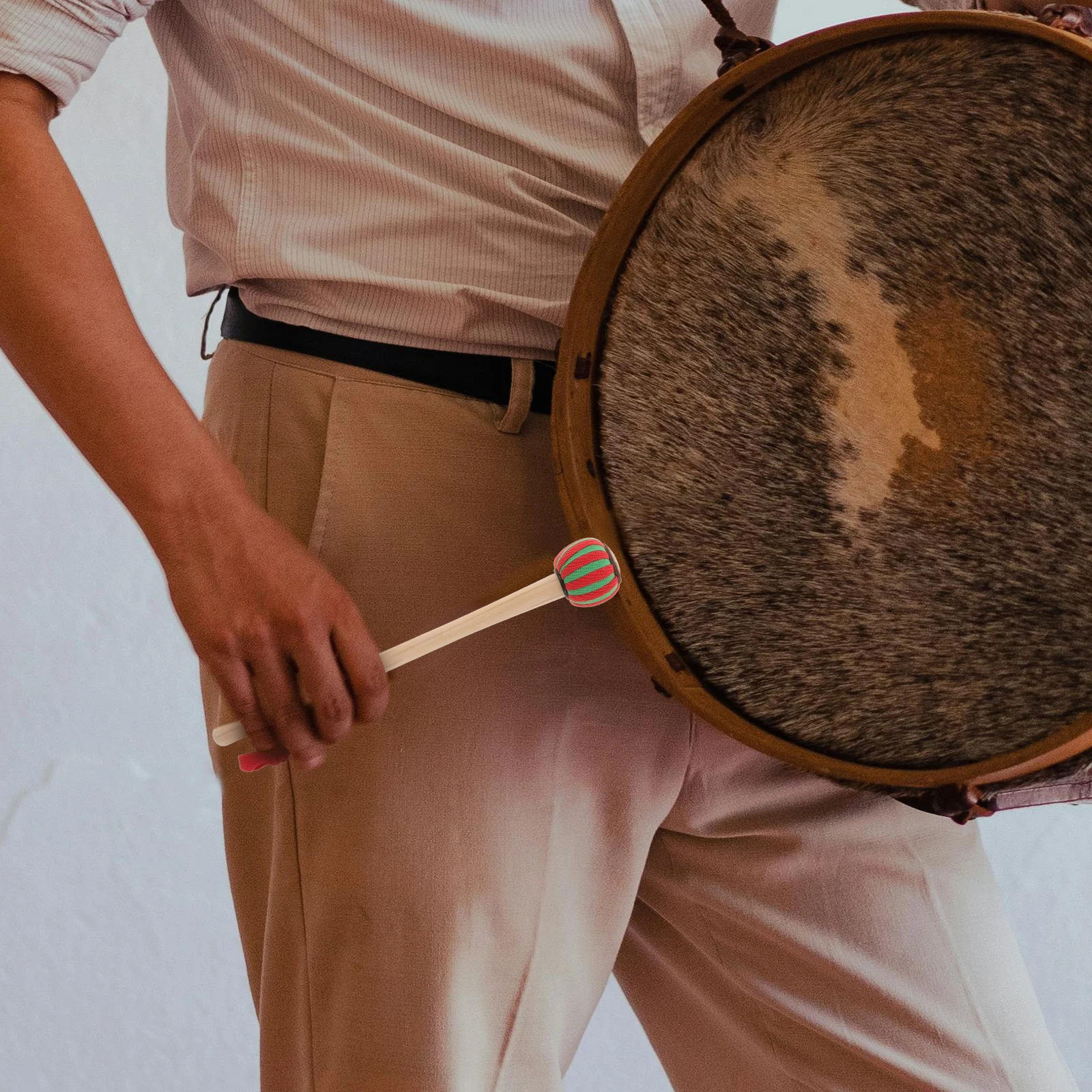 

Gong Mallet H crafted Six Row Wood Drumsticks Cotton Linen Marimba Percussion Kids Marching Bass Timpani Sound
