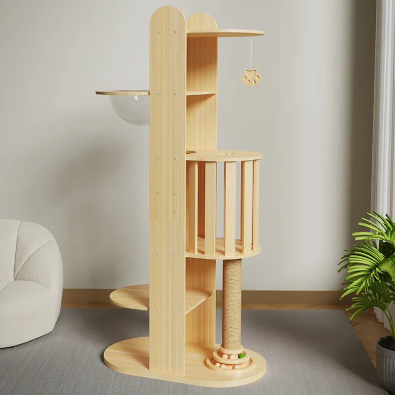 

bold enlarged large cat climbing frame toy cat board climbing multi-layer litter cat tree integr