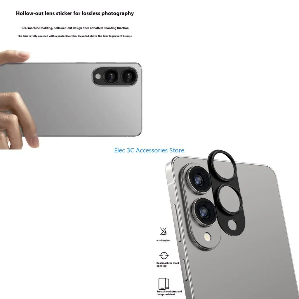 

Y51A Алюминиевый сплав Смартфон Защитник камеры протектора выдолблена на экране гидроизоляционной водонепроницаемой дизайн