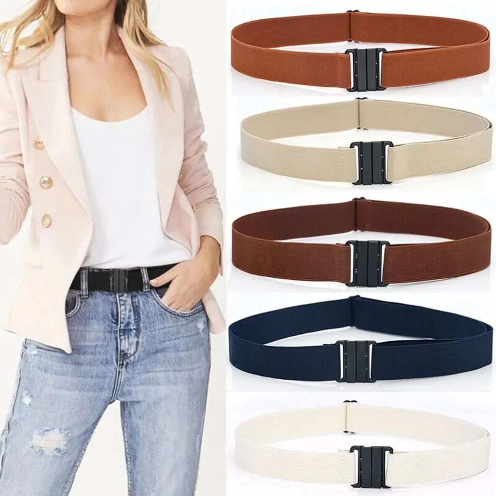 

Adjustable Elastic Belts Retro Canvas Belts Vintage Stretch Waist Band Stretch Waist Belt Unisex