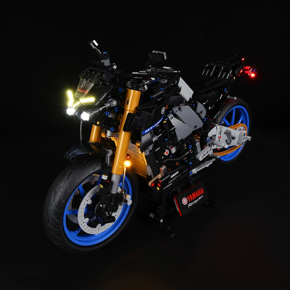 Light Set For Technical 42159 MT-10 SP Motorcycle Model Building Blocks Car DIY Toys Set (Not Included Building Blocks)