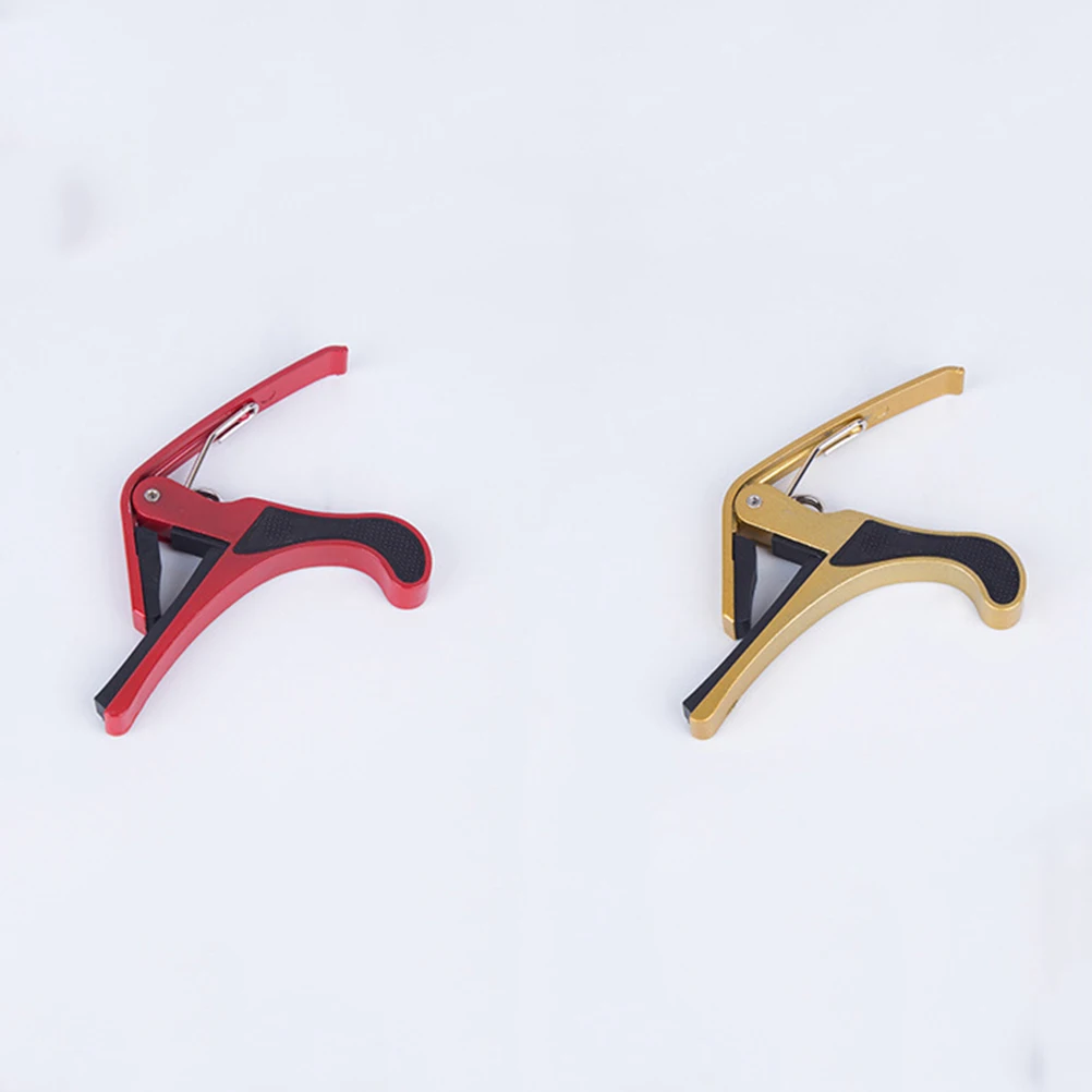 

4pcs Guitar Clip-On Tuner Key Trigger Capo Quick Release For Folk Acoustic Wood Classical Guitar Ukulele Banjo Mandolin Durable