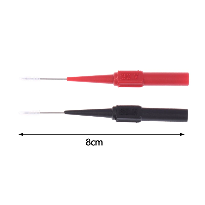 자동차 팁 프로브 진단 도구, 자동 멀티미터 테스트 리드, 확장 백 피어싱 도구