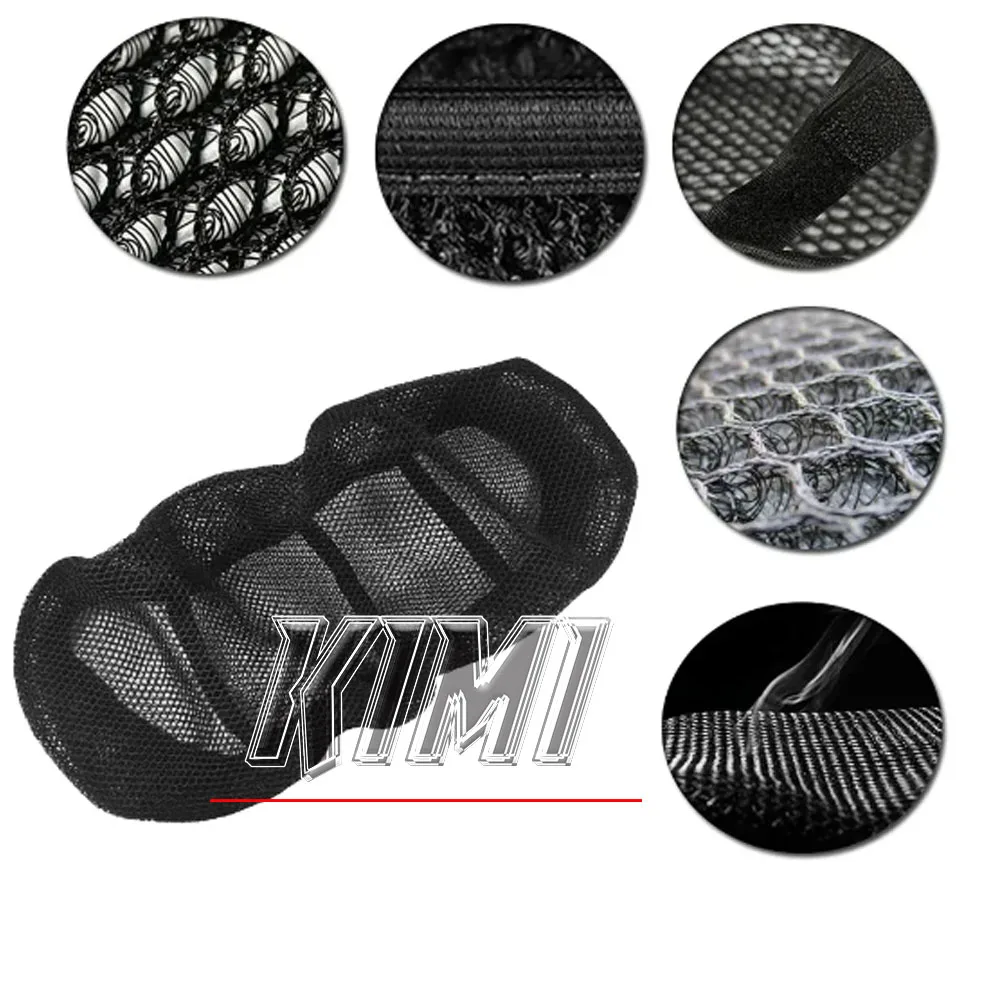 Motorcycle Protecting Cushion Seat Cover 3D Net Seat Cover For CFMOTO 450 MT 450MT MT450 Nylon Fabric Saddle Seat Cover