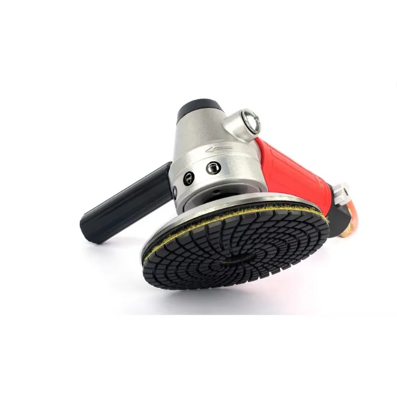 ملمع هواء مبلل هوائي M14 مقاس 4 بوصة مع عادم جانبي #4