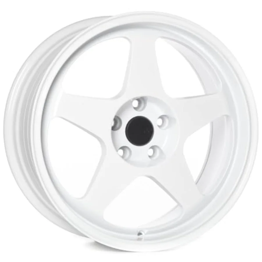 

CSF22 18x8.5 Gloss White 5x114.3 [+35mm] Spoon Regamaster EVO Style Compatible with Honda Accord Civic CRV Camry etc