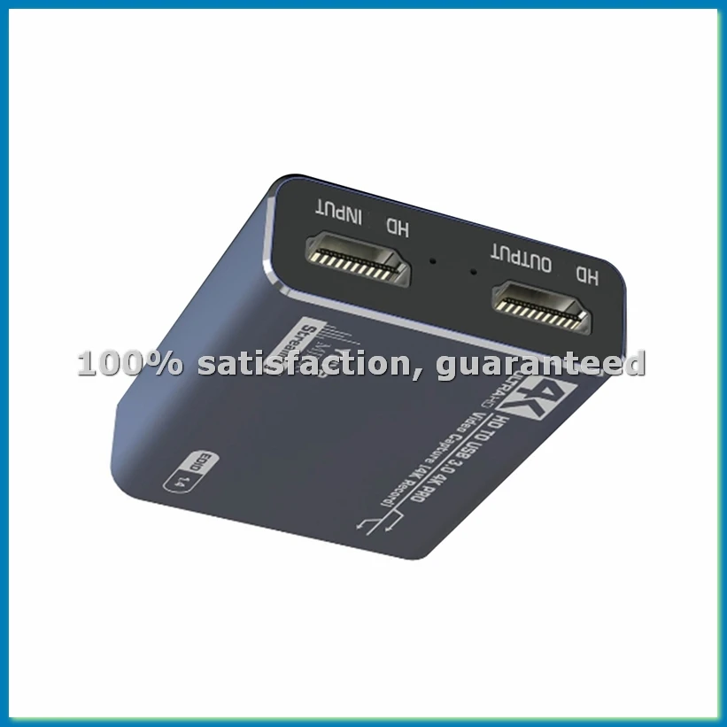 4K 60Hz -Compatible Video Capture Card USB 3.0 1080P 60fps Game Recorder for Live OBS Capturing Game Capture-A69M