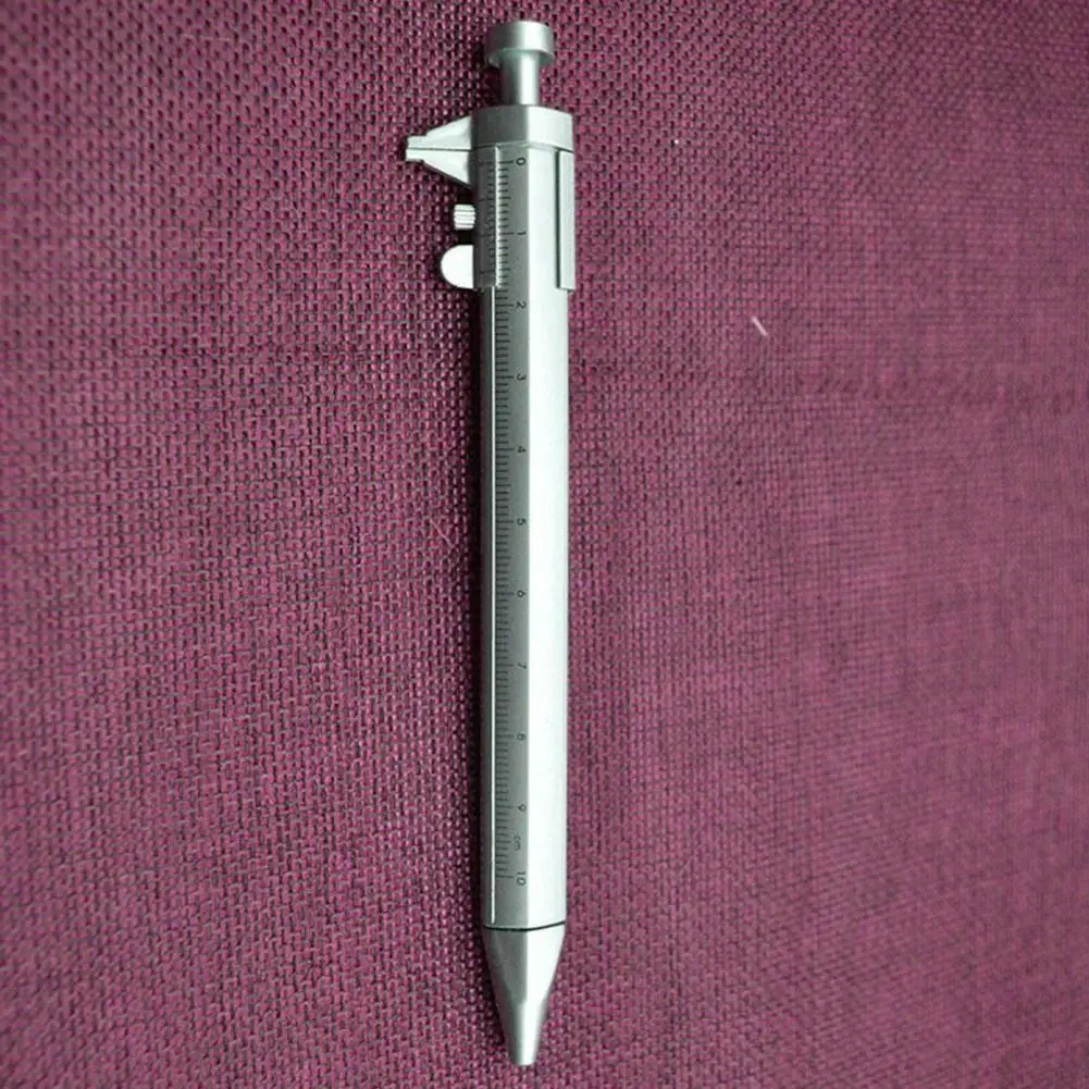 10Pcs Signing Pen Comfortable Grip Sturdy Ball Point Pen School Favor Caliper Ball Point Pen for Office Rollerball Pen