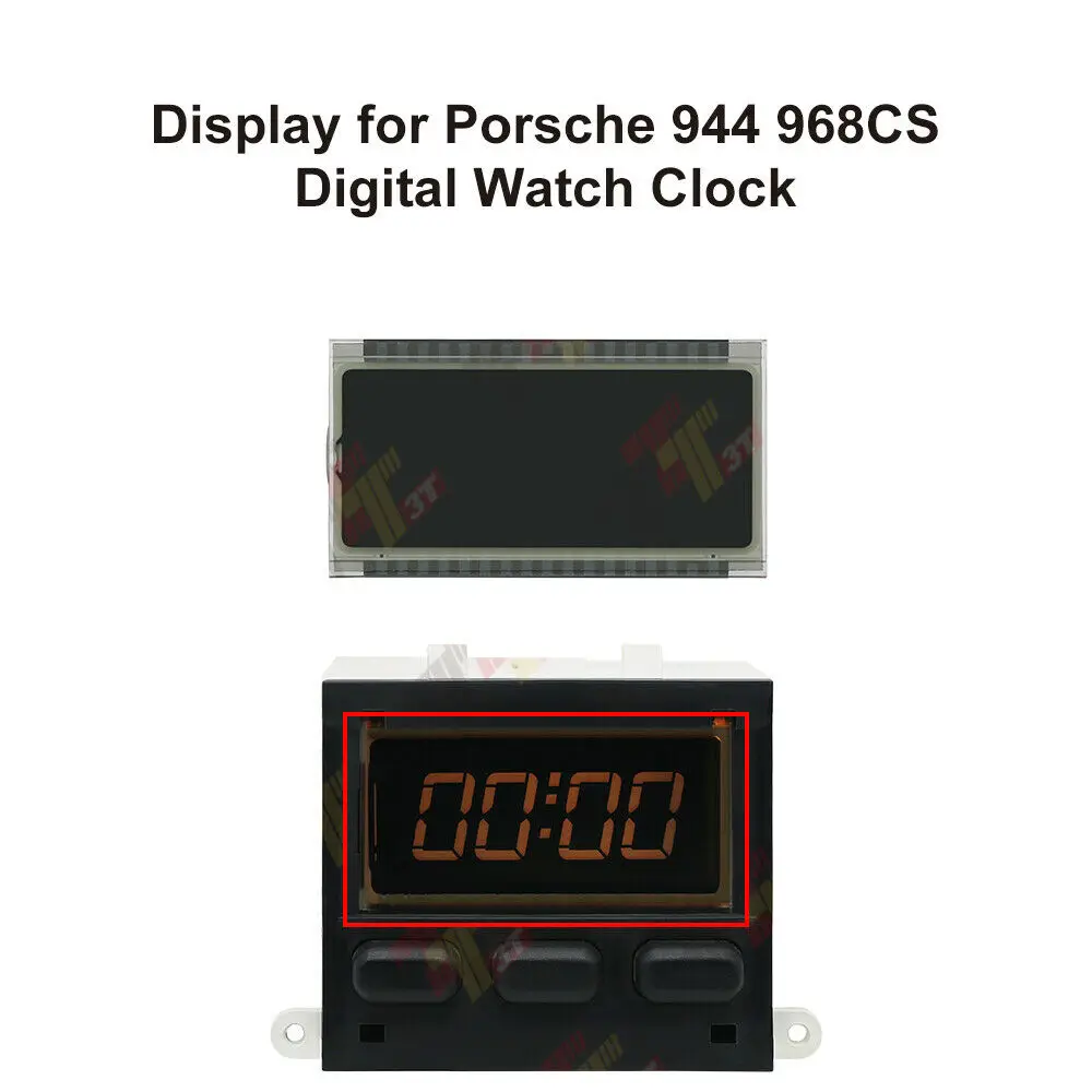 LCD-Display für Porsche 944 968 CS Digitaluhr – Detail 2