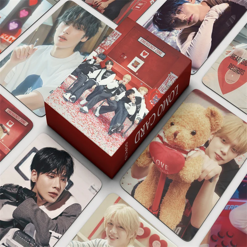 55Pcs/Set Idol Boy New Album SANCTUARY Photocards High Quality Lomo Cards HUENINGKAI TAEHYUN BEOMGYU SOOBIN YEONJUN Fans Gifts