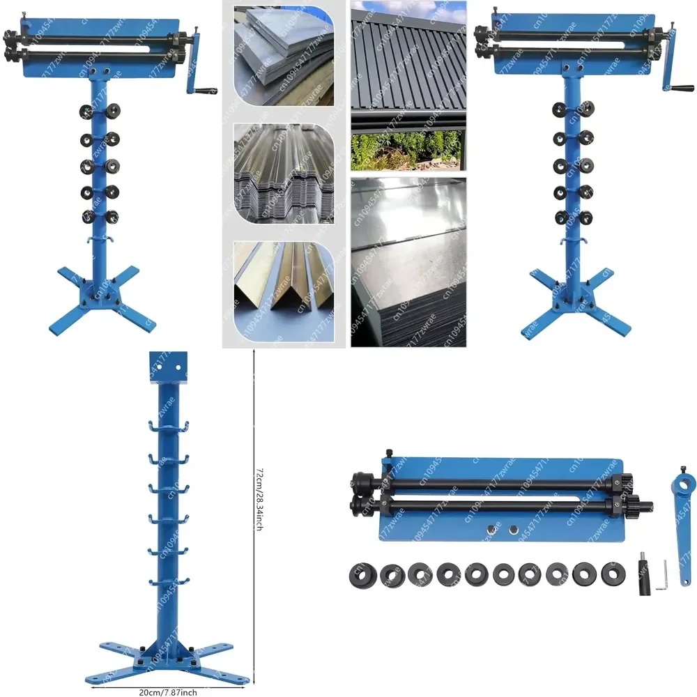Bead Roller Machine 12 Dies Metal Sheet Bender Manual Tool 19.29