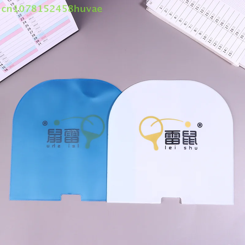 1/2 قطعة مضرب تنس الطاولة على الوجهين طبقة رقيقة واقية الغبار واقية المضادة للأكسدة تنس الطاولة الخفافيش المطاط حامي غطاء