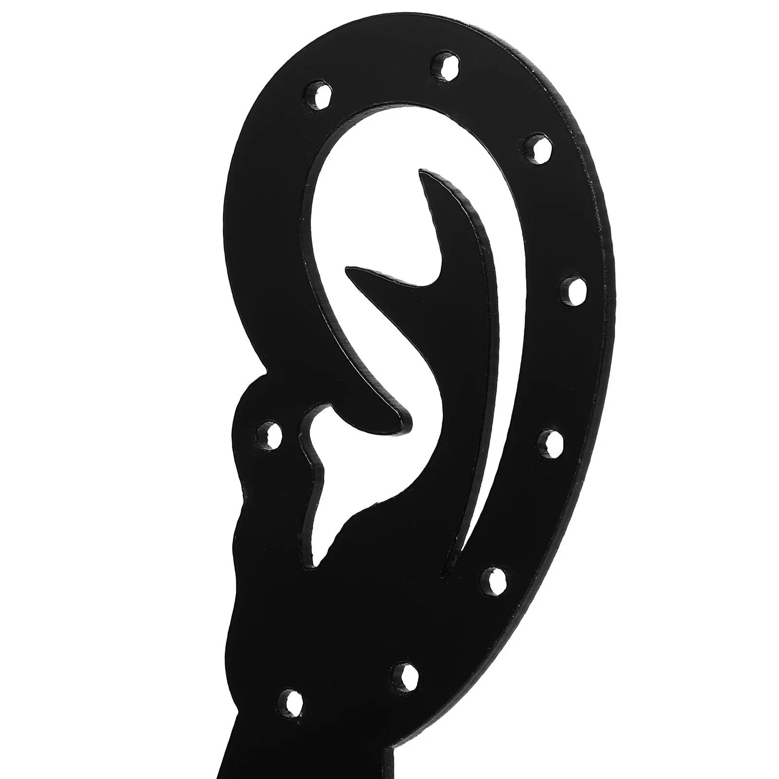 6Pcs Ear-Shaped Earring Holder Display Stand Jewelry Organizer Rack for Earrings Shop Storage Display Stand Jewelry Holder