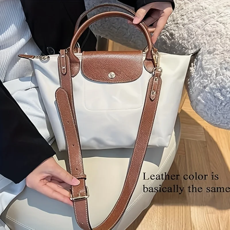 3pcs/Set PU Leather Adjustable Crossbody Strap Gold Buckle Fashion Replaceable Armpit Bag Casual Shoulder Bag Strap Accessories