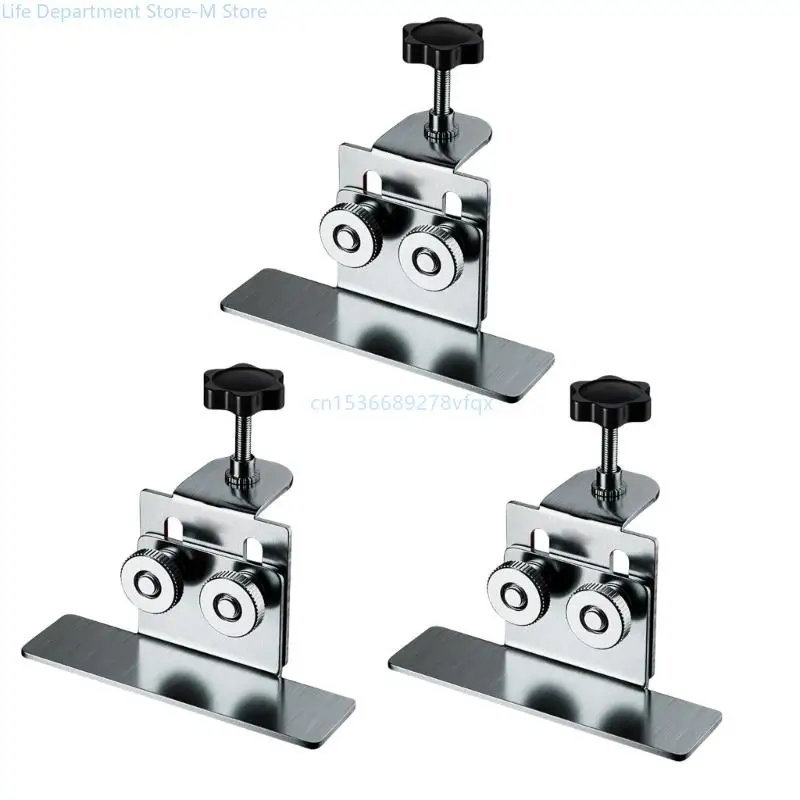 

Cabinet Door Mounting Jig Cabinets Frame Clamps Household Door Stainless Steel