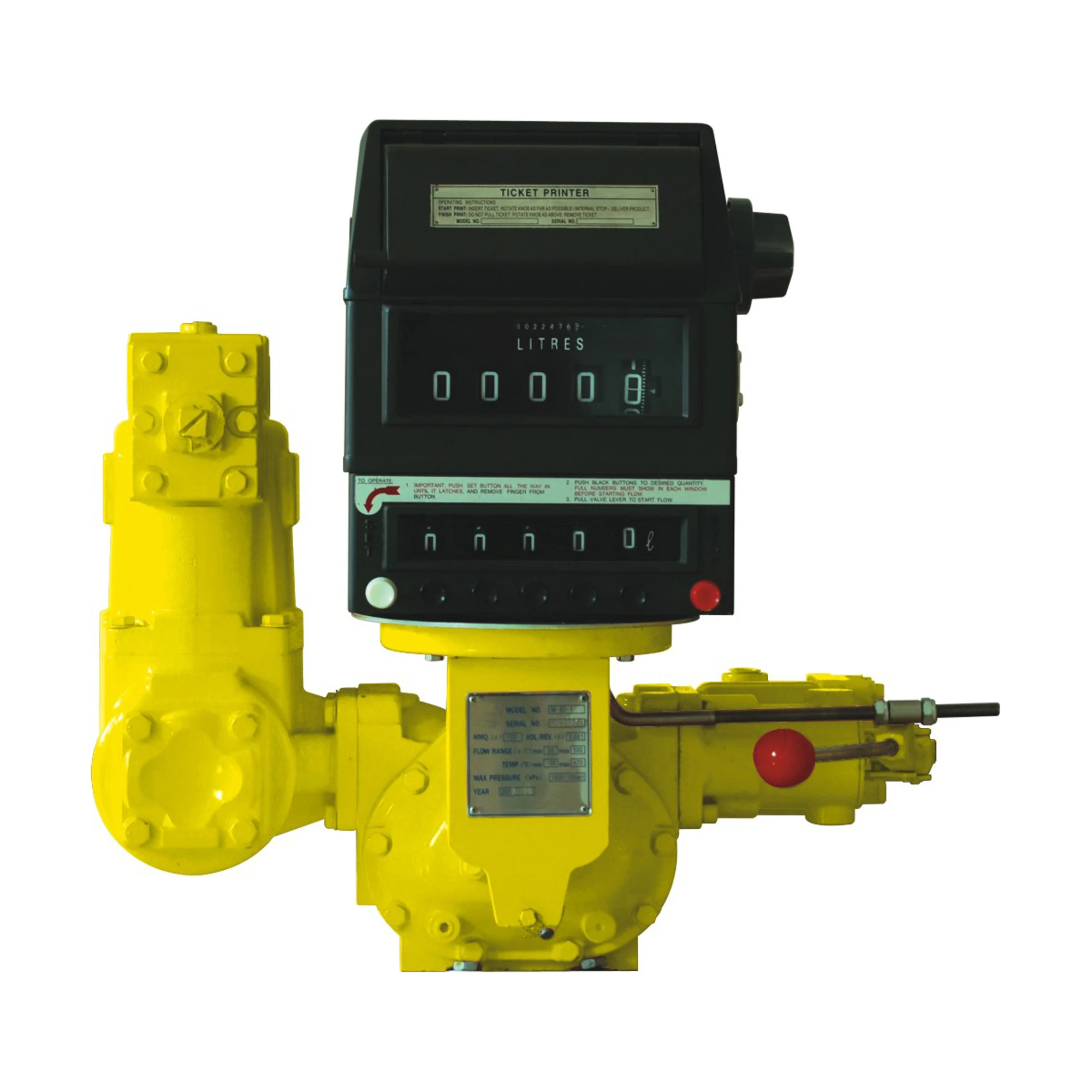 M-50-NX-1 PD Positive Displacement Petroleum  Gasoline Flow Meter