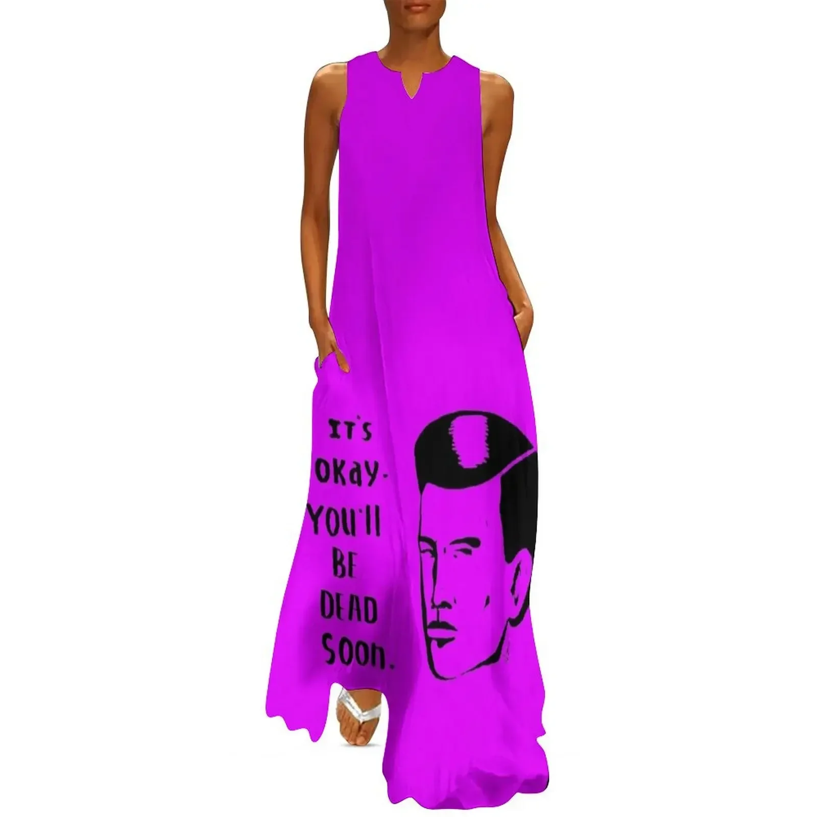 

It's OK- You'll Be Dead Soon Long Dress luxury women's party dress evening prom Prom gown Dress women dresses for prom