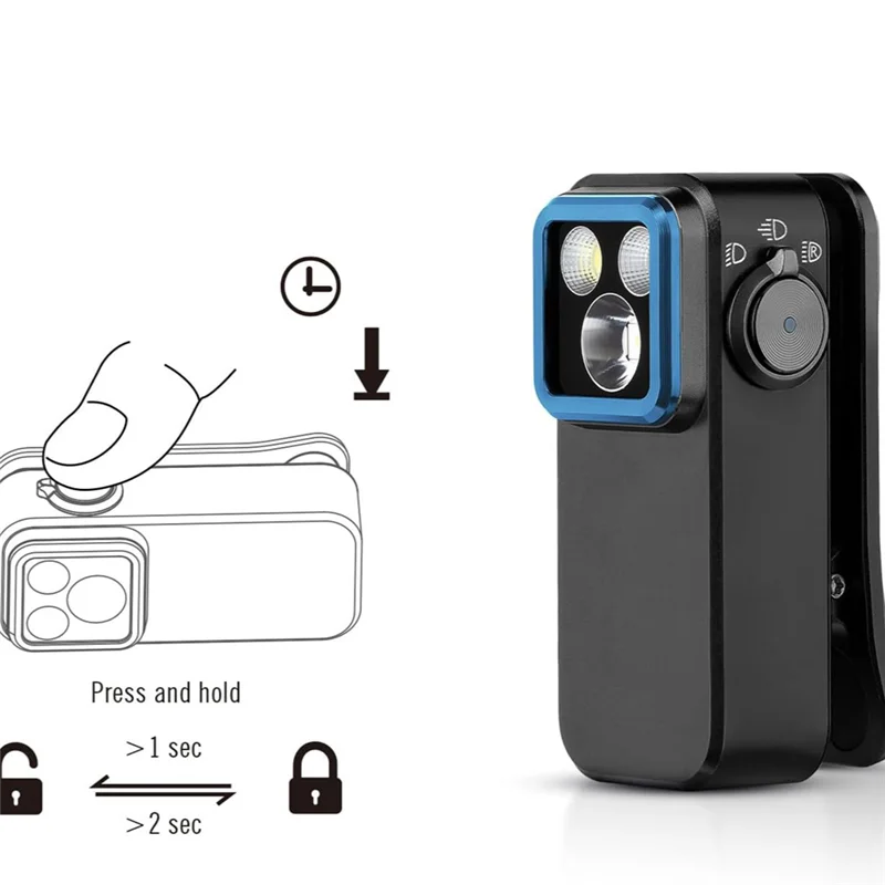 

ABPR-Oclip Ultra EDC Flashlight Type-C Rechargeable, Floodlight 530 Lumens, Type-C Rechargeable