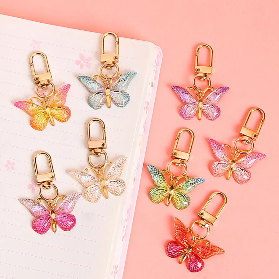 10pcs Butterfly Keychain Gift, Gender Reveal Party, Birthday, Wedding, Party, Perfect Gift for Col