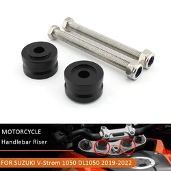 For Suzuki V-Strom DL 1050 XT 1050A 1050XT VStrom DL1050 2019-2022 Motorcycle Modification Handlebar Risers Height Up Adapters
