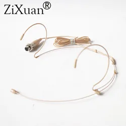 Brand New Omni-directivity Radio Headset Microphone for For MiPro Wireless Belpack Transmitter - 4pin Mini Lock