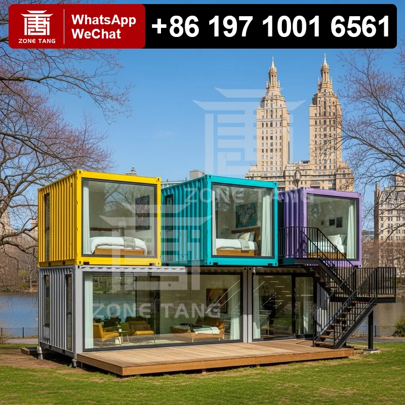 

House Price Customize Pattern Detachable Bungalow Home Flat Pack Home Residential Container Buildings Eco-Friendly Multi Purpose