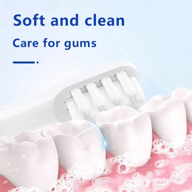 10PCS Applicable To Oral IO Replacement Toothbrush Heads Sonic Electric Vacuum Toothbrush Soft Bristle Brush Heads