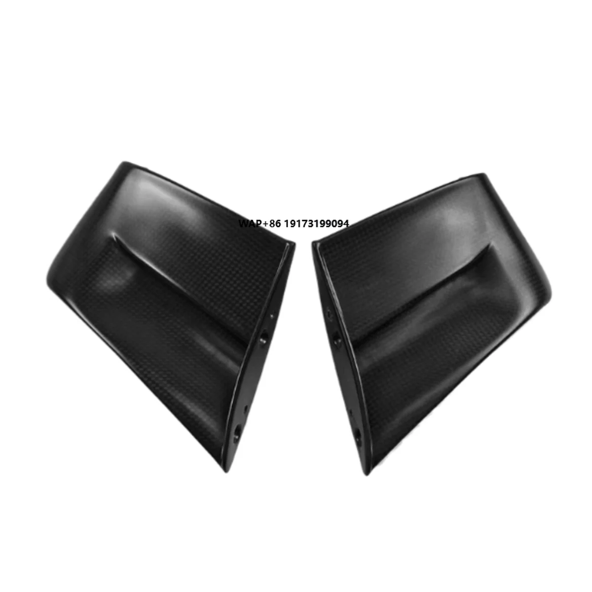 For Panigale V2 2020 2021 2022 2023 2024 3K 100% Dry Carbon Fiber Motorcycle Fairing Accessories Winglets Wind Deflector