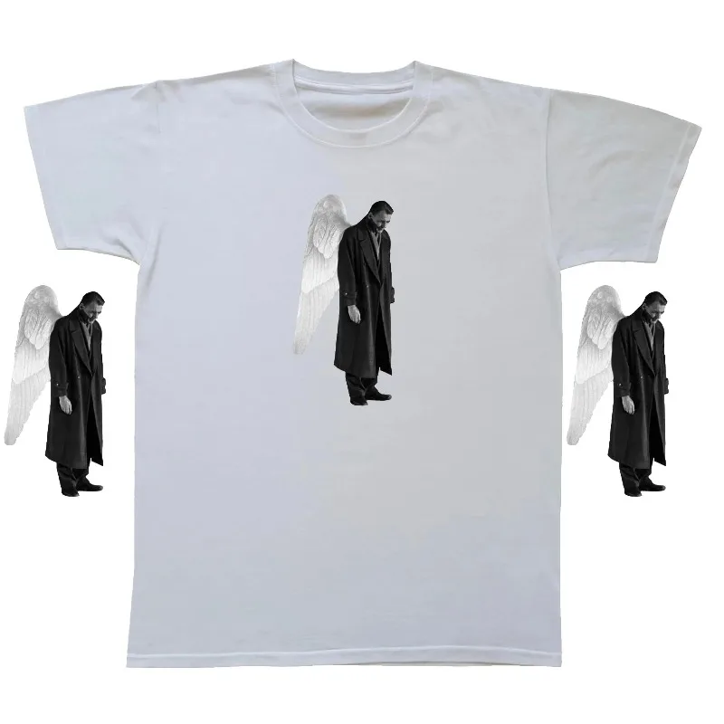 Berlin Under The Sky T-shirt | Vim Wenders Classic Movie T-shirt Men's T-shirt Summer New Harajuku Style Unisex Casual T-shirt