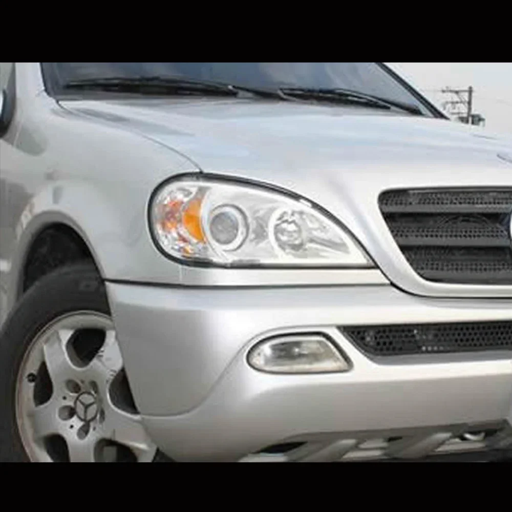 HTTCY  For Mercedes-Benz W163 ML320 ML350 ML500 1998-2005 Headlight Cover Lampshdade Headlamp Shell Lens Plexiglass
