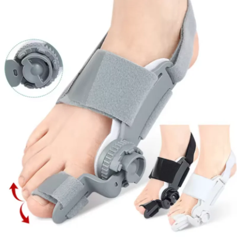 Bunion Corrector Foot Hallux Valgus Braces Rotatable Toe Separator Straightener Adjustable Pedicure Finger Toe Corrector