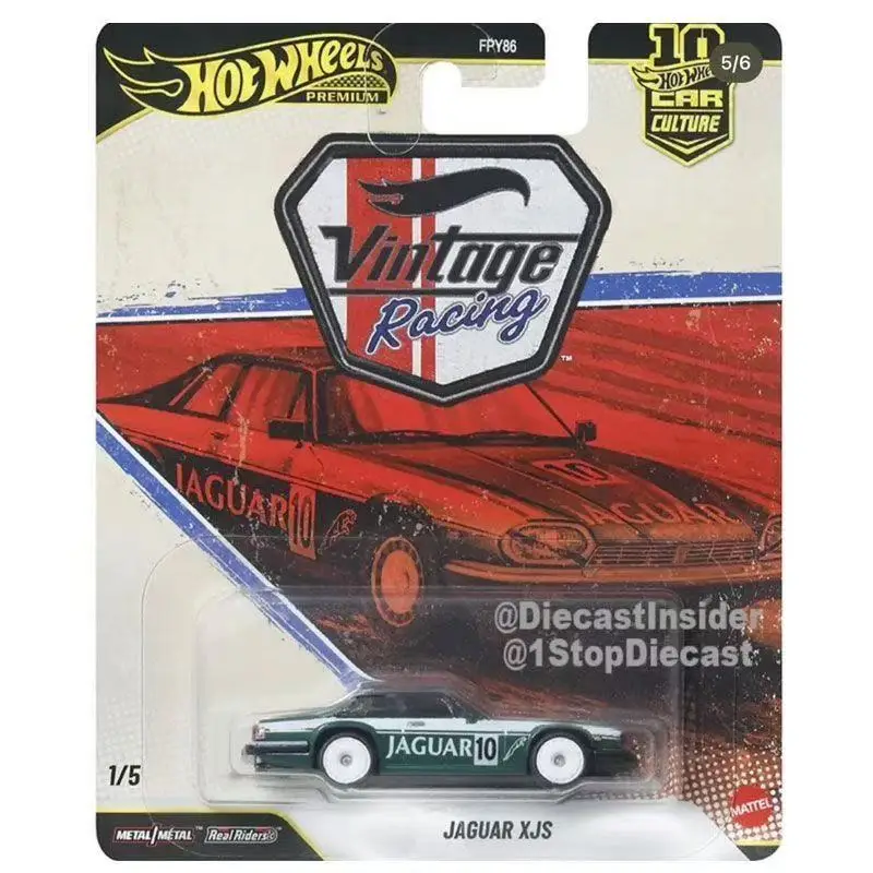 Hot Wheels Premium 2026 Car Culture Retro Racing Cars Children's Toys Jaguar Porsche Corvette Ferrari Lancia 1:64 Model Car Gift view 6
