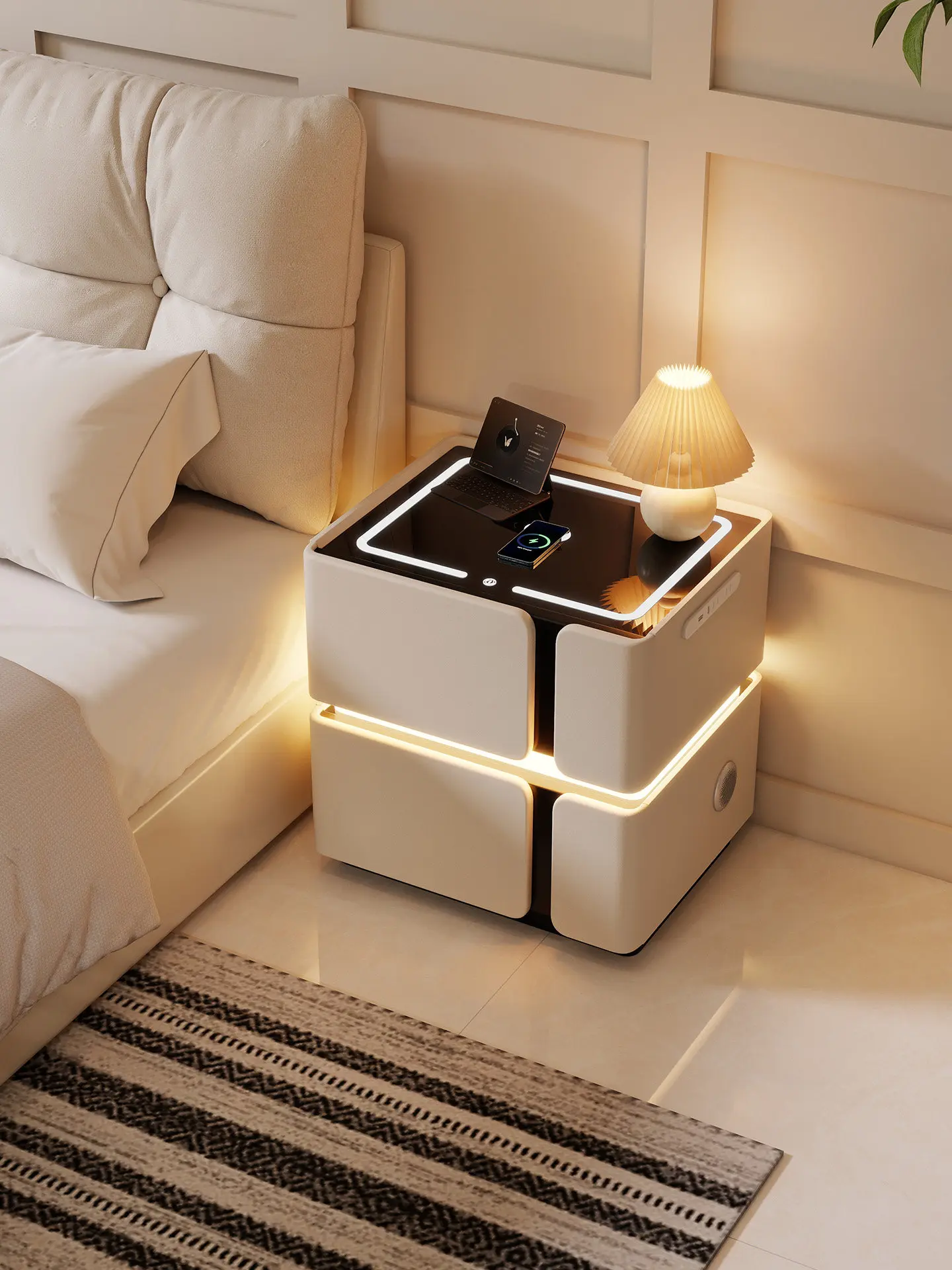 

*9Modern Elegant Floating side Table, Simple Wooden side Table, Wall-mounted room and Living Room Piece